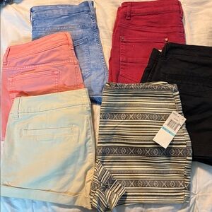 Colorful Shorts set of 6